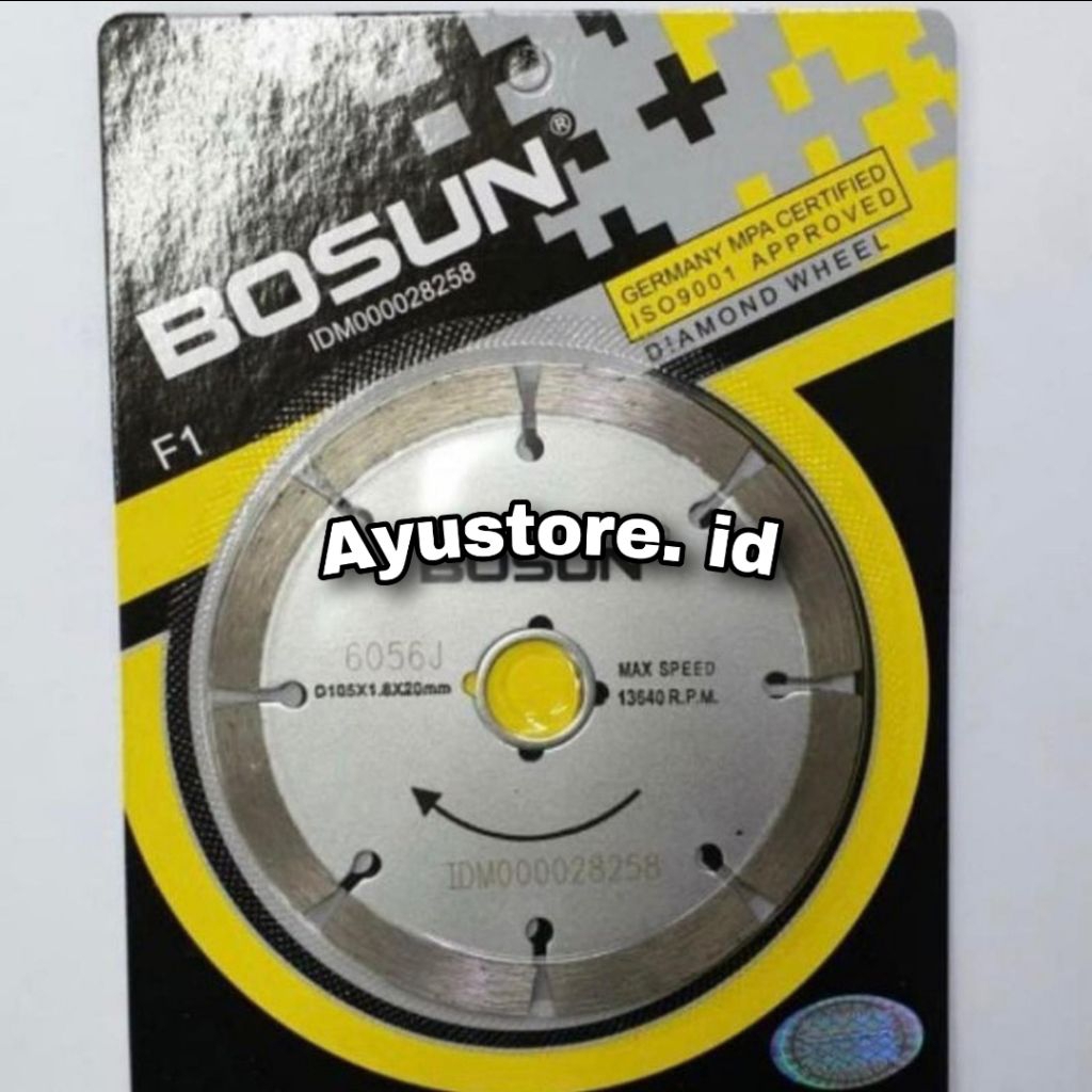 BOSUN F1 DRY - diamond whell bosun f1 dry pisau potong keramik