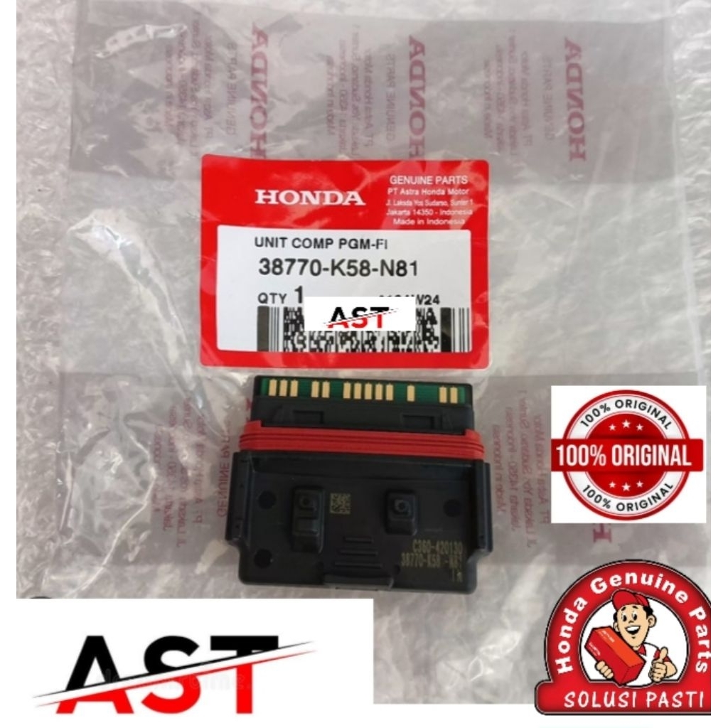 38770K58N81 ECM/ ECU REVO X/ REVO FI ORIGINAL GARANSI AHM