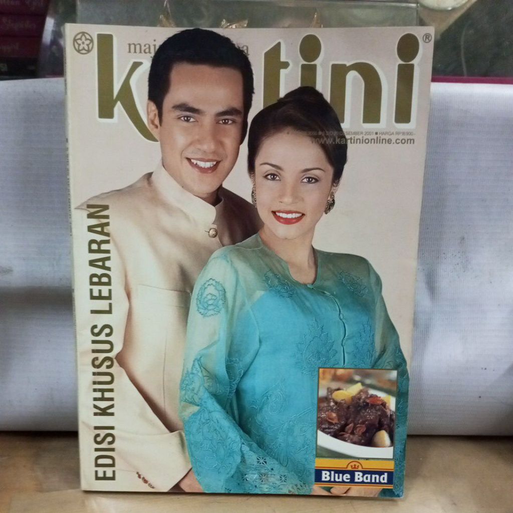 majalah wanita kartini ,edisi khusus lebaran ,desember 2001