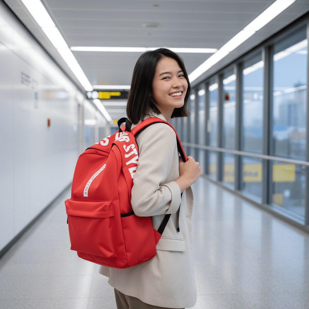 Polo Felix - Tas Ransel Pria Sekolah Tas Gendong Anak Tas Kerja Tas Simple Polos Bys Tbk