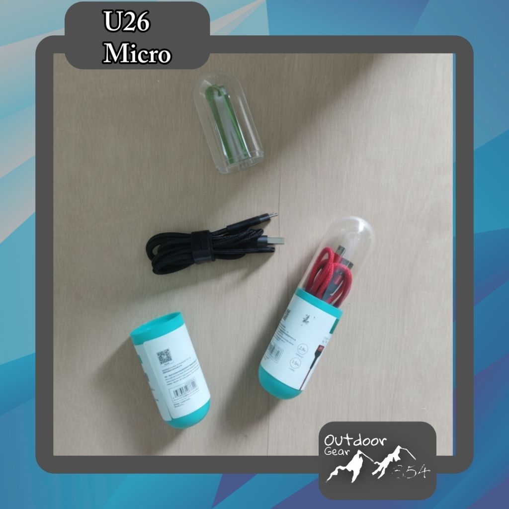 kabel charge usams U26 micro USB kabel cas braided