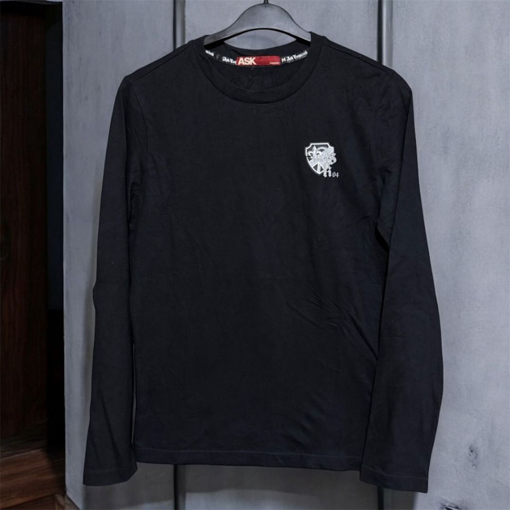 ASK ENQUIRED vintage long sleeve | kaos skate 90s y2k 00s band streetwear