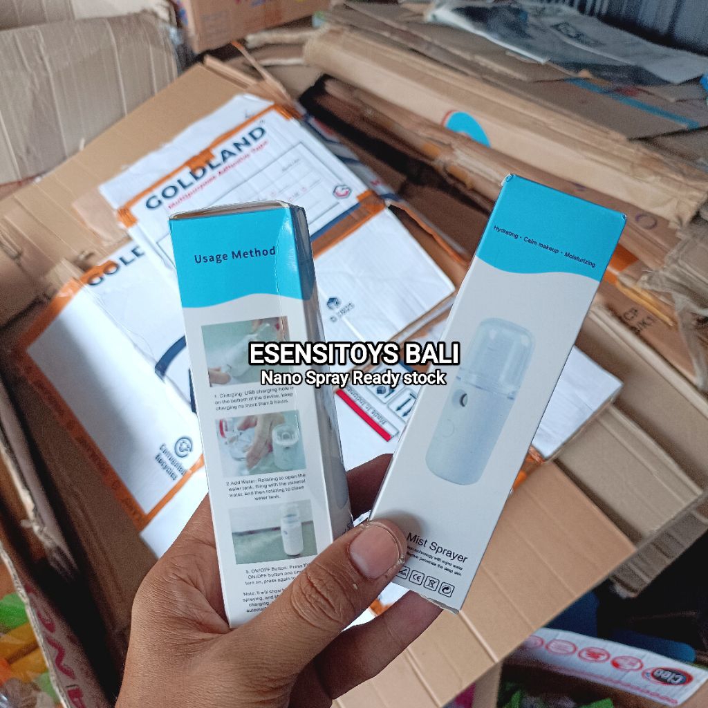 BEST SALE OmFu Nano Spray Perawatan Wajah Mini Mist Sprayer Portable Mini Nano Spray Fs01