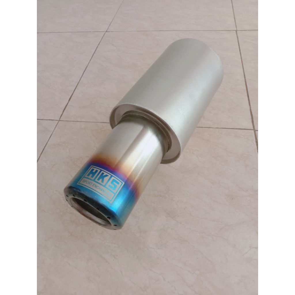 knalpot mobil racing hks gronel suara bass adem