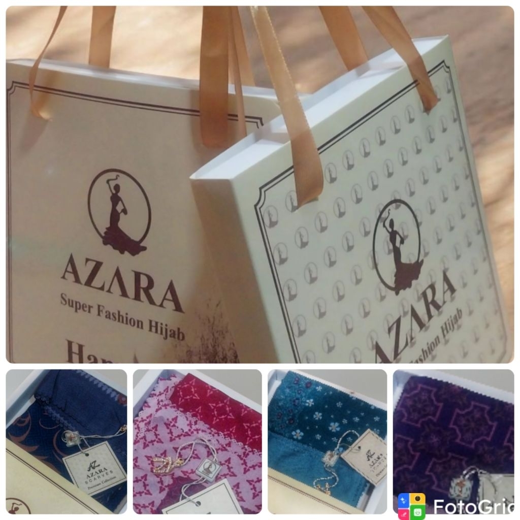Jilbab Azara box | jilbab gift | jilbab buat kado