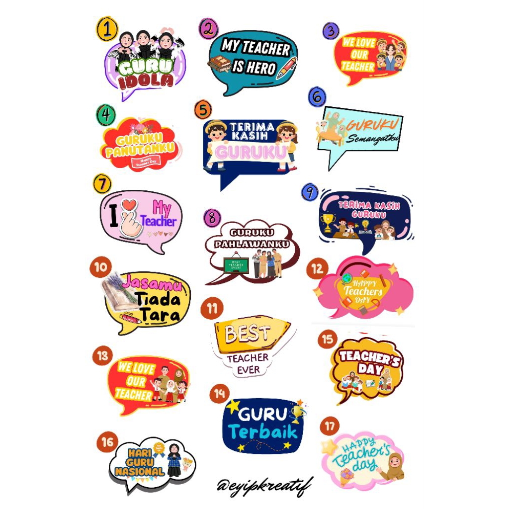 props hari guru/ ramadan/ tarhib ramadan