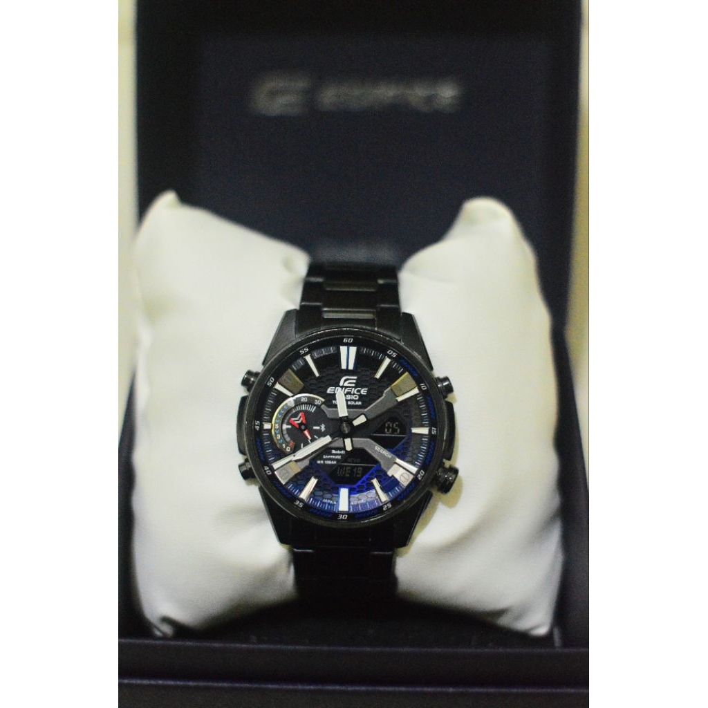 Jam Tangan Pria Casio Edifice ECB-S100DC-2ADF