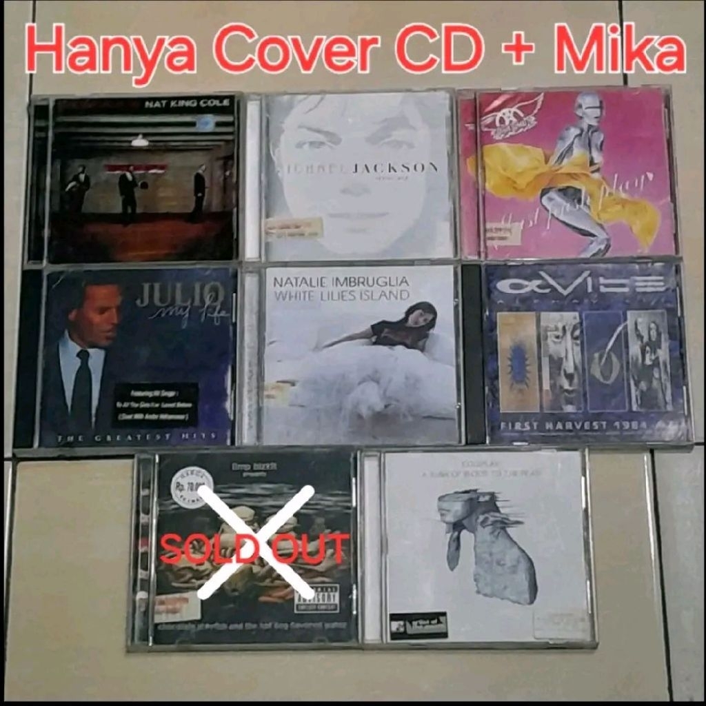 Hanya Cover CD + Kotak Mika CD