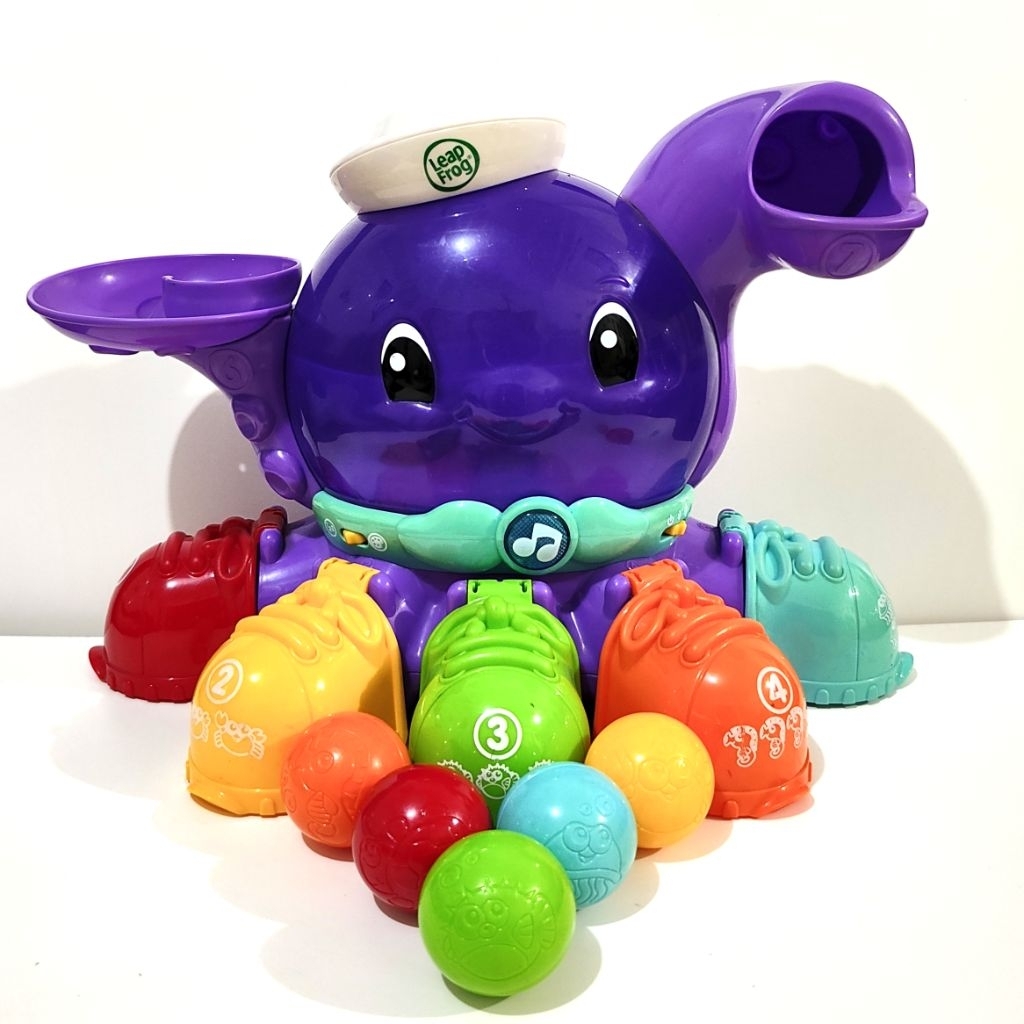 Mainan Edukatif Anak LeapFrog Learning Path – Toys Octopus Number & Color 27 cm