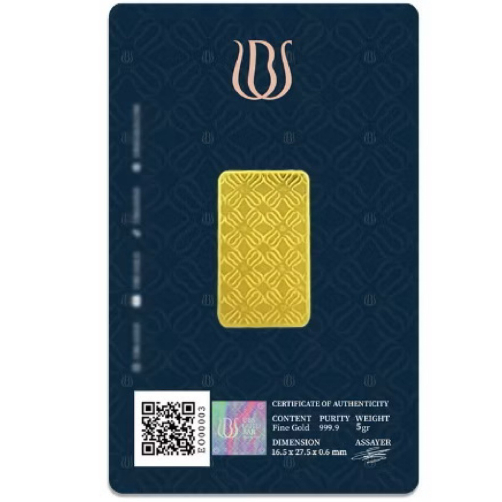 logam mulia emas antan 3 gram ubs