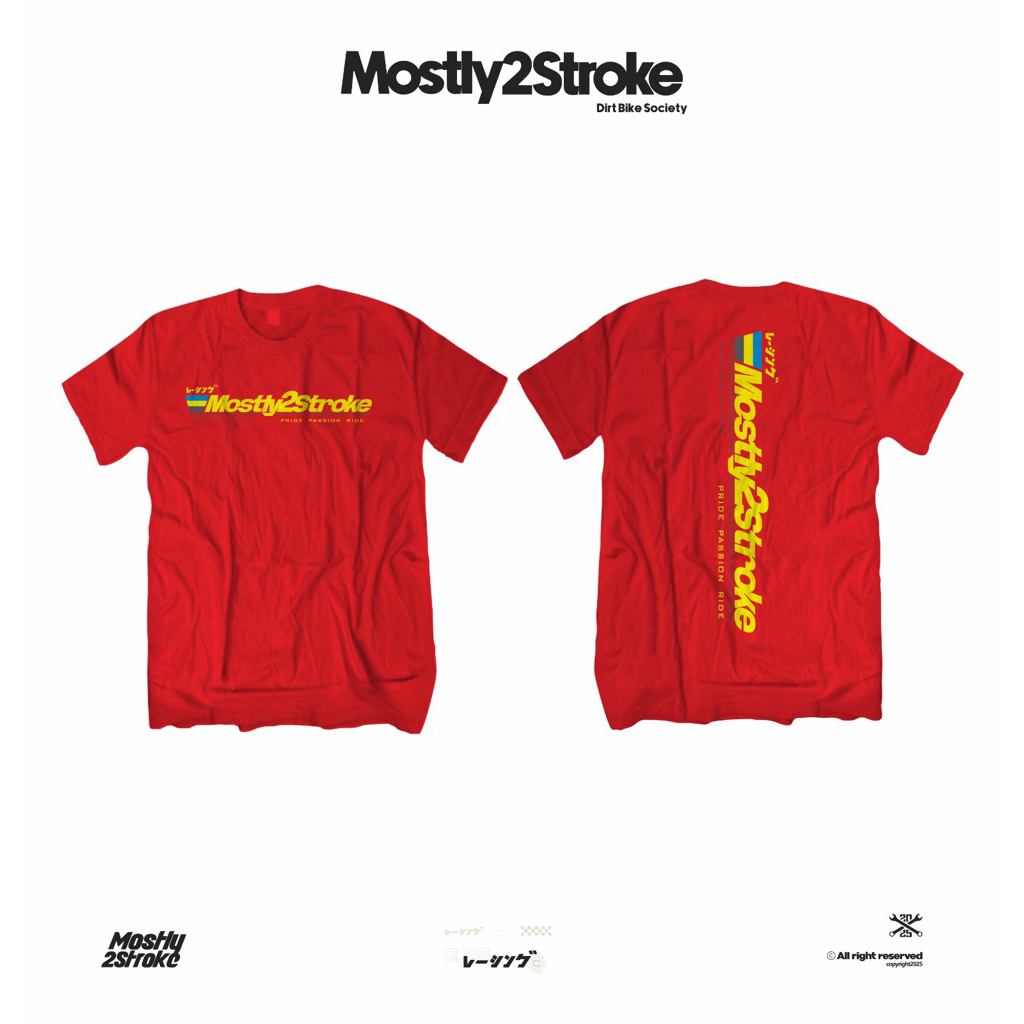 MOSTLY2STROKE THE PRIDE SERIES RED