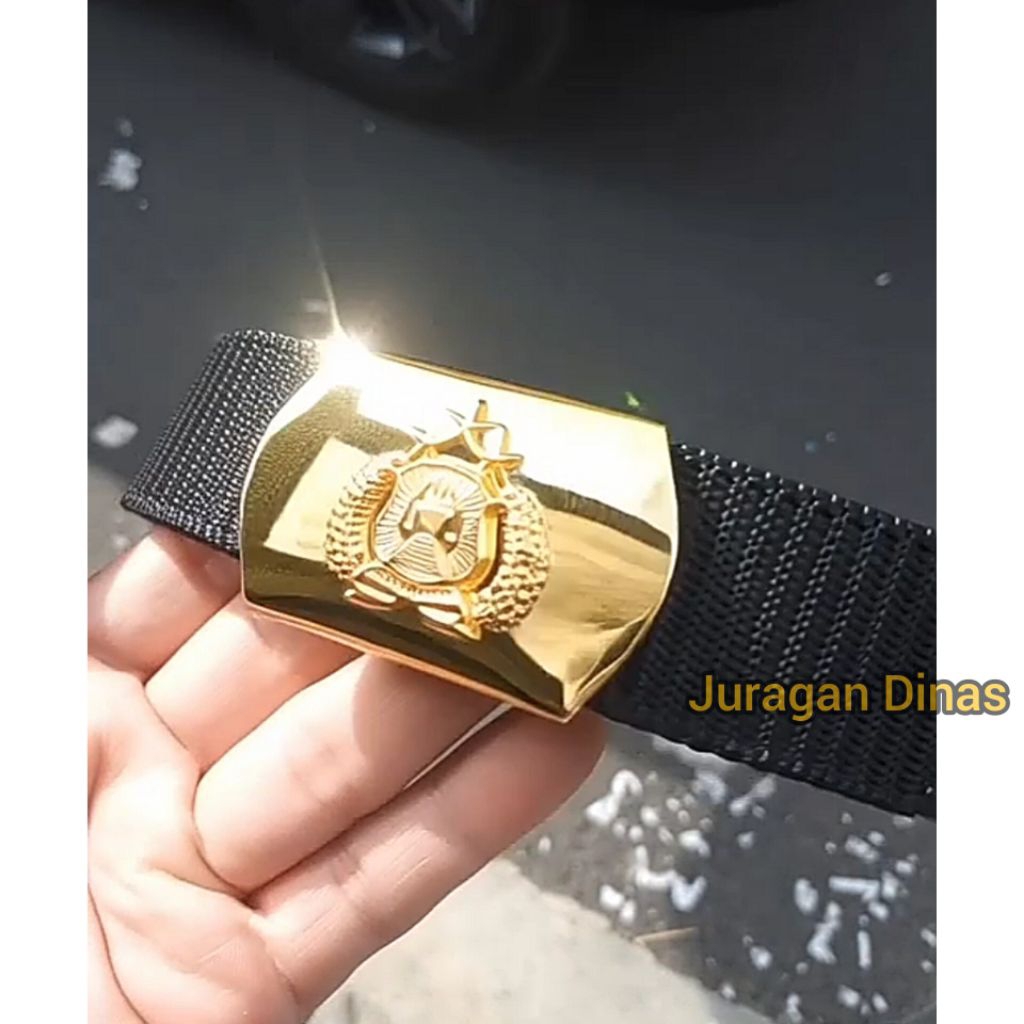 SABUK PDH POLRI ASLI JATAH ASLI ORIGINAL PEMBAGIAN POLISI NON BRASO