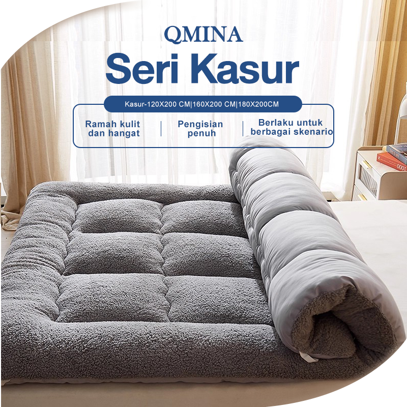 Kasur Lantai Berkualitas Tinggi Kasur Kulit Domba Kasur Lipat Tebal Dan Super Empuk Ukuran 180*200*5