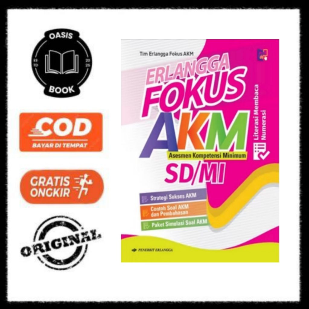 BUKU FOKUS AKM UNTUK SD/MI ERLANGGA