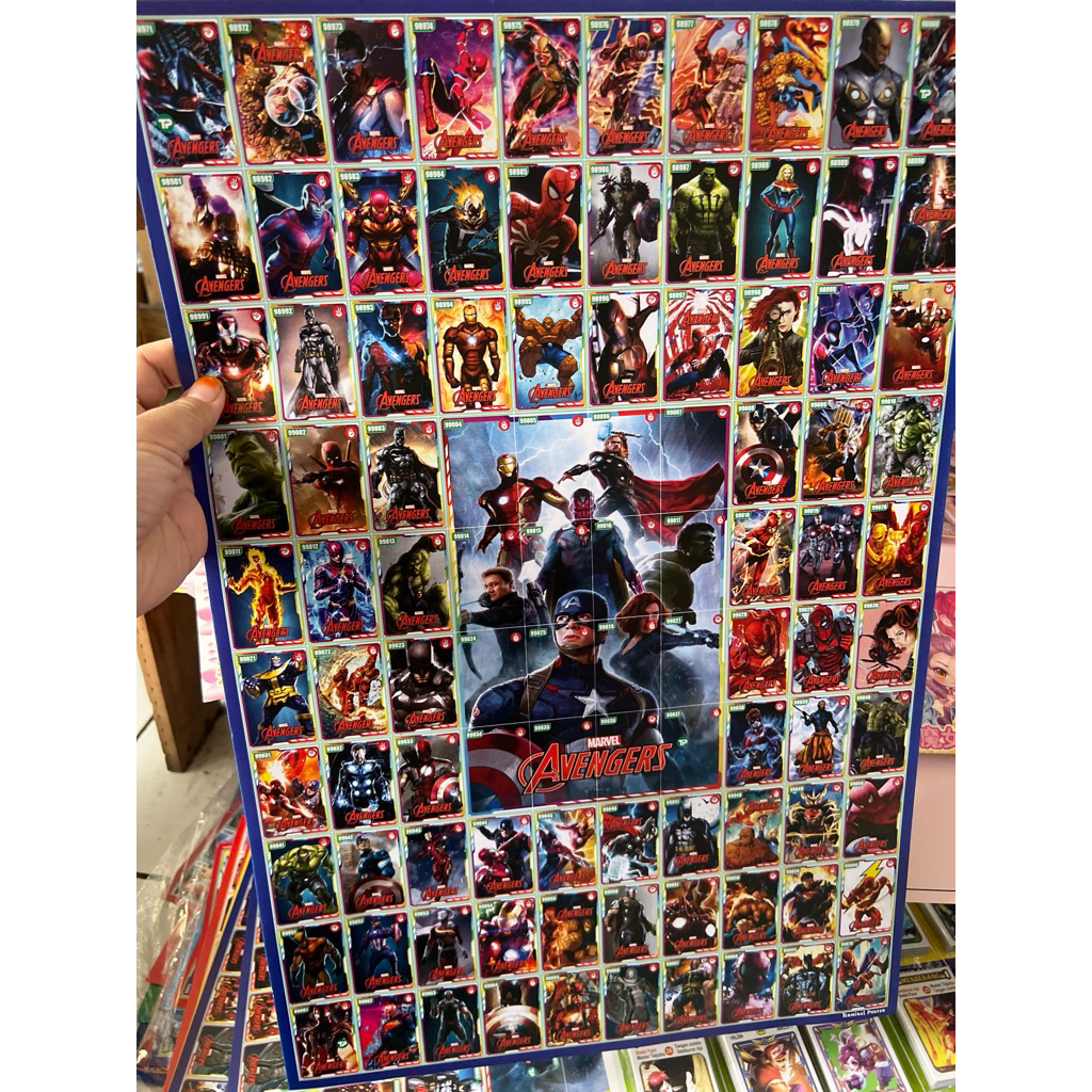 Mainan kartu gepok|| mainan jadul || gambar poster adu||