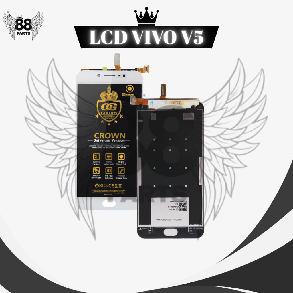 LCD FULLSET VIVO V5 / V5S / Y67 /1612 TOUCHSCREEN COMPLETE ORIGINAL