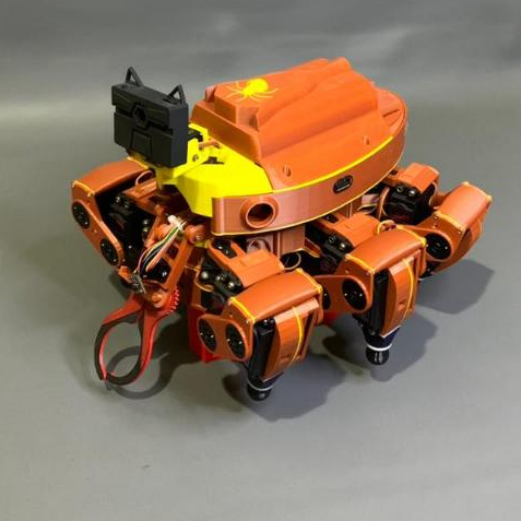 Robot Hexapod KRPAI KRSRI, Servo MG995, MG996r, AX8601 or equivalent