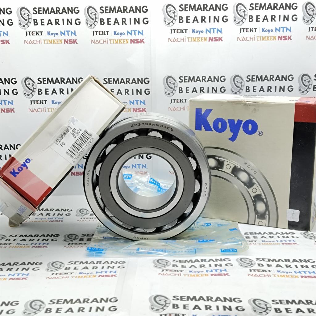 BEARING 22309 KOYO JAPAN SPHERICAL ROLLER BEARING 22309 RHW33C3 KOYO