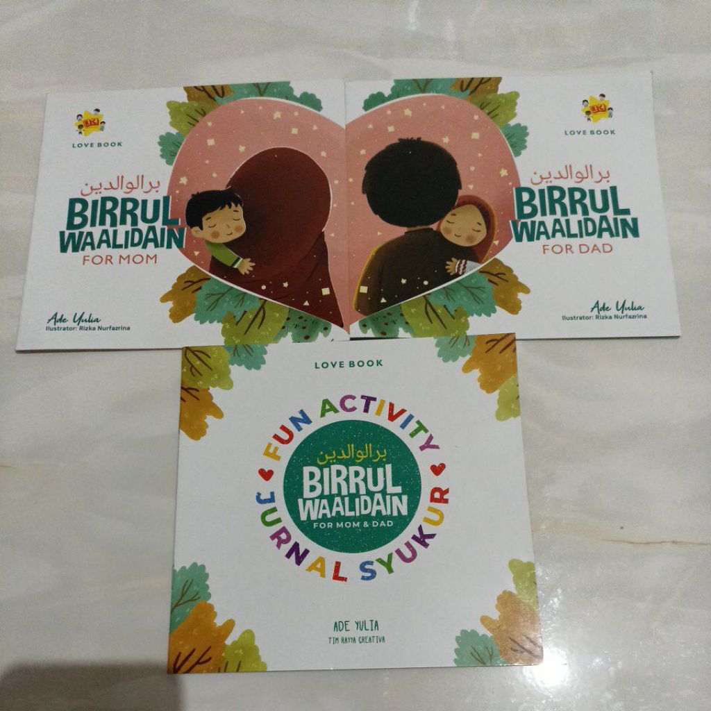 paket 3 buku anak birrul waalidain berbakti kepada orang tua