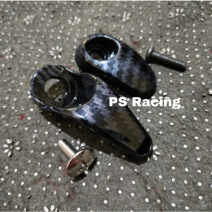 PROMO Gantungan Barang Universal Motor Carbon Karbon + baut / Gantungan Barang Karbon Gantungan Bara