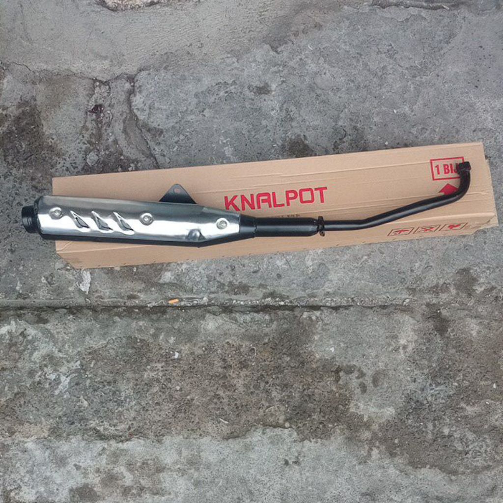 KNALPOT STANDAR SUZUKI SHOGUN 125 BAGUS
