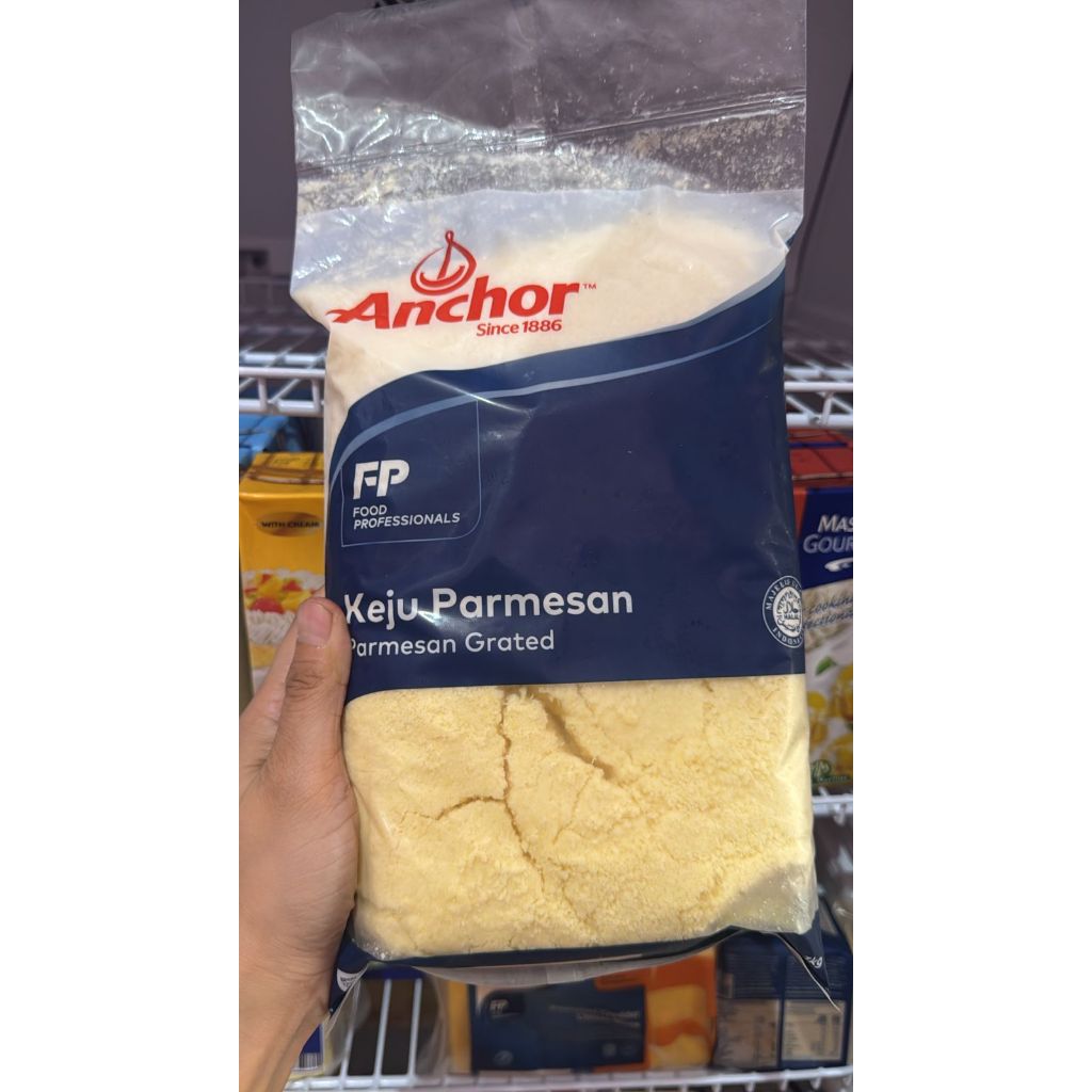 Anchor Keju Parmesan bubuk 1kg. keju parmesan 1kg