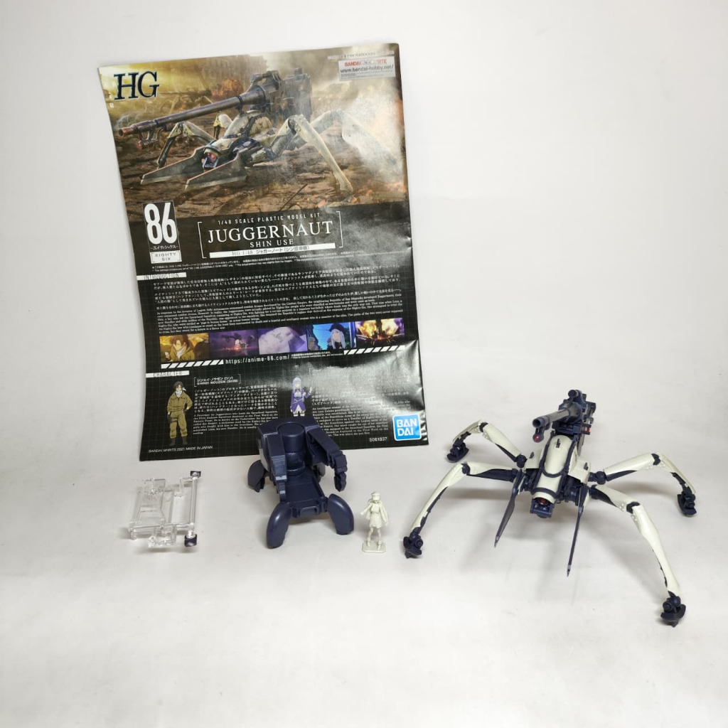 Bandai HG Juggernaut Shin Use / Model Kit 86 1/48 2nd Sudah Rakit H132
