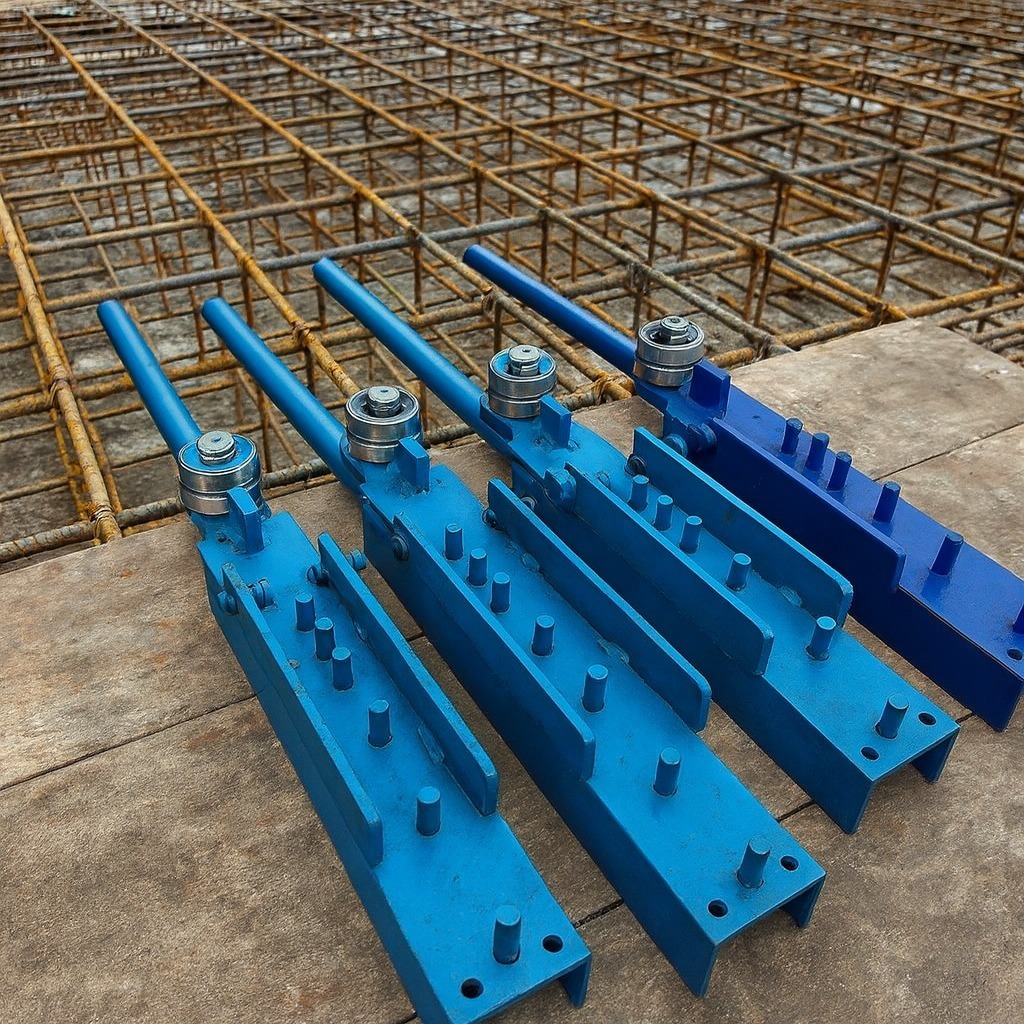 Alat penekuk besi begel uk 8/6/4 ceker ayam kolom