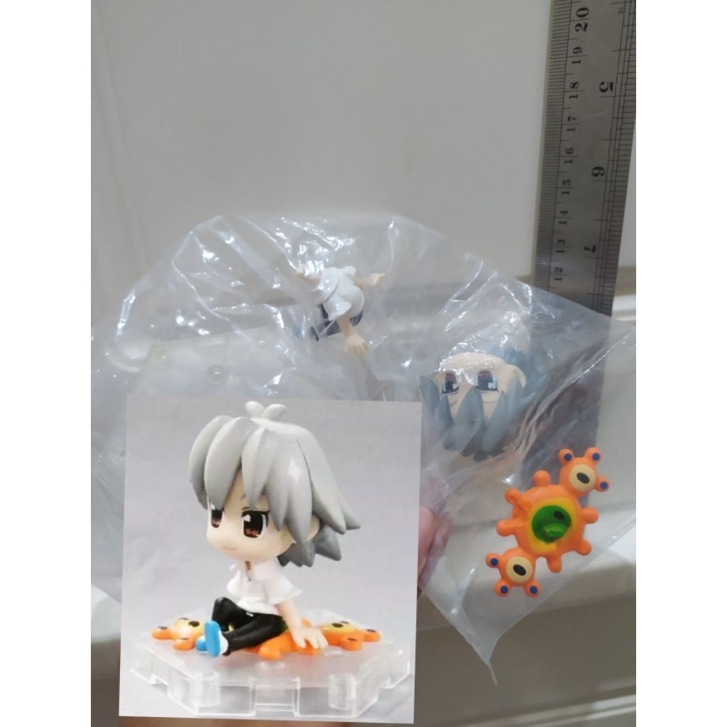 Evangelion mini figure strap Original