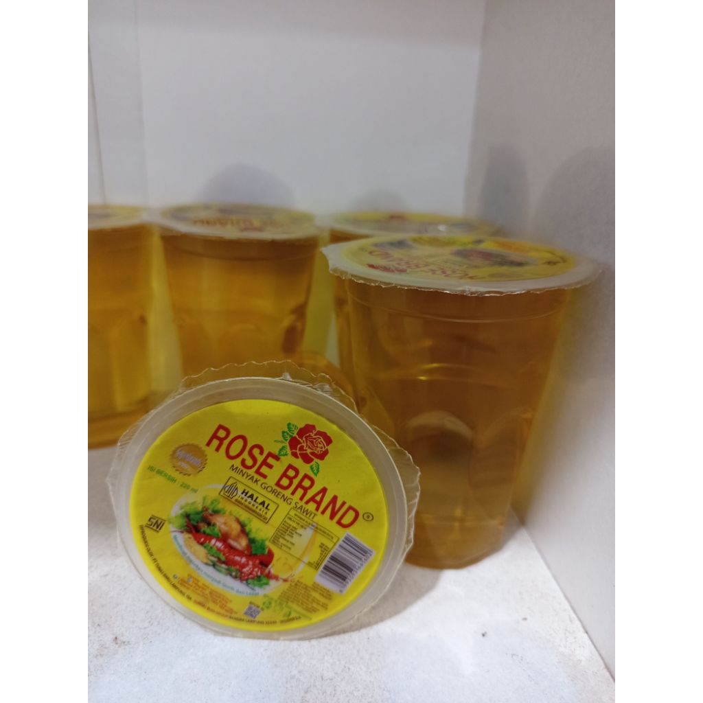 Minyak Goreng Gelas Rose Brand