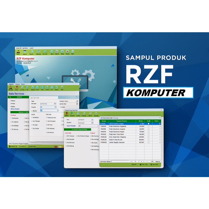 Software Aplikasi Toko Komputer + Service NEW VERSION