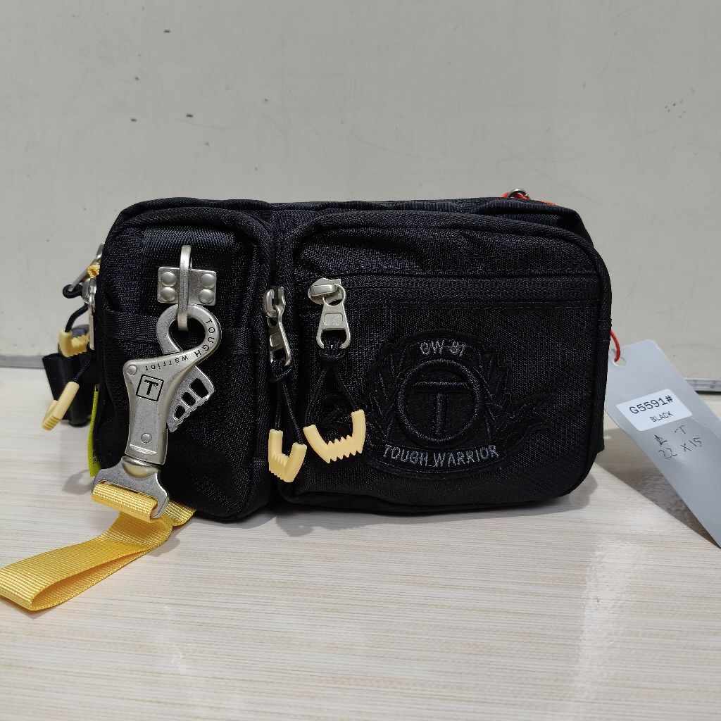 TAS IMPORT/TAS PRIA/TAS SLEMPANG/TAS PINGGANG/TAS BAHU/TOUGH WARRIOR G5591
