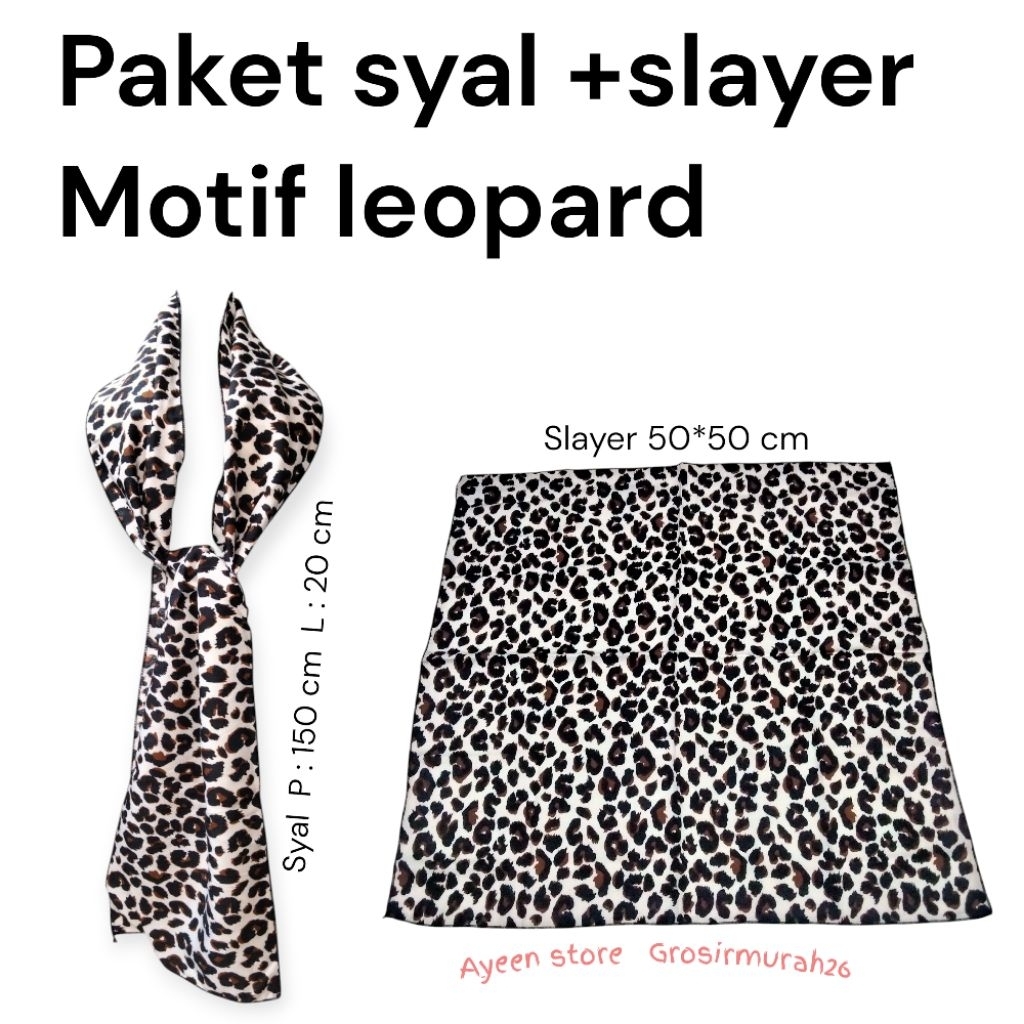 promo paket 1 syal selendang + 1slayer bahan rayon /bandana multifungsi outfit skena wanita/ headban