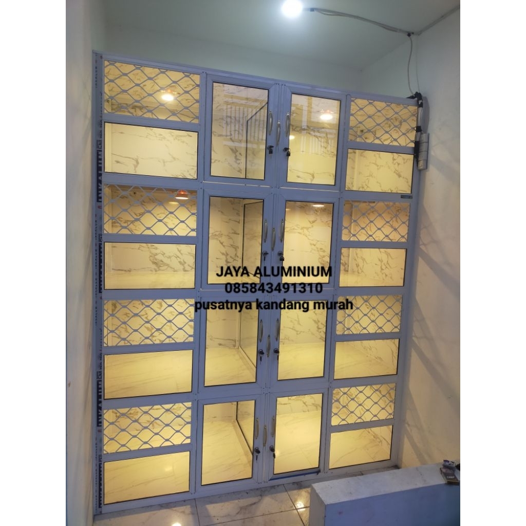 kandang aluminium/kandang premium/kandang kucing/