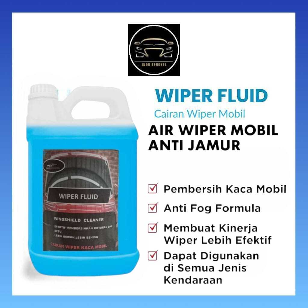 Air Wiper 4Liter Pembersih Kaca Mobil Cling Bebas Jamur,Kerak,Cegah Goresan