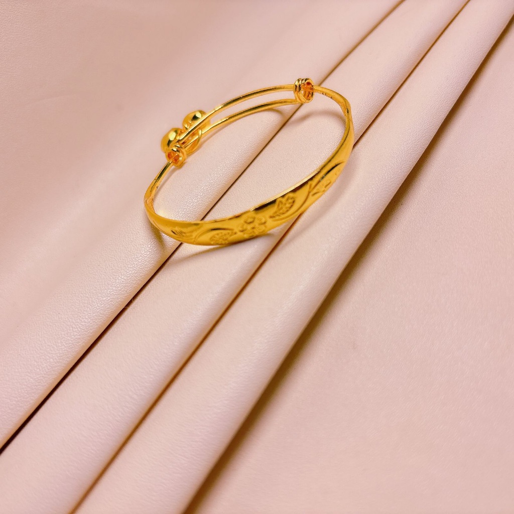 Gelang Keroncong Anak. Gelang Anak Cantik Gold. Gelang Titanium Premium Anti Karat. Miss Jewellry