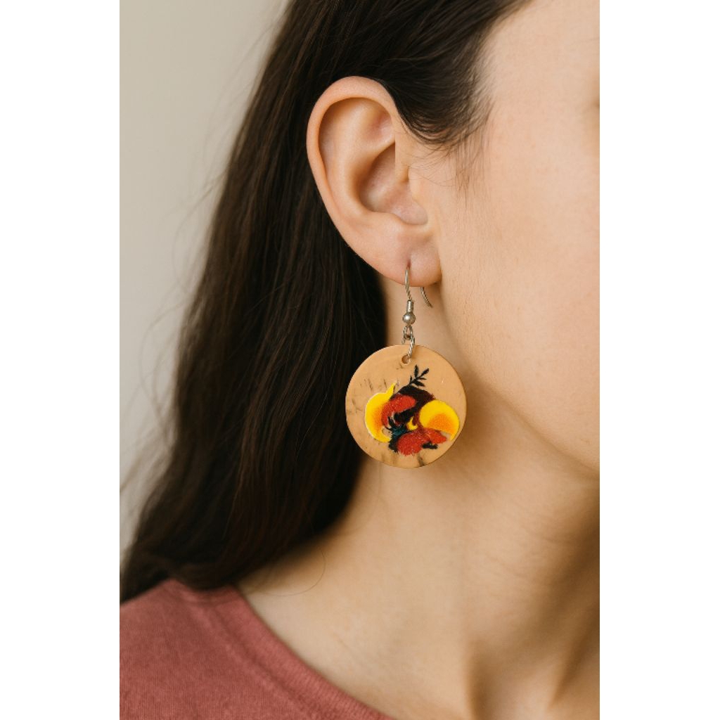 Anting Burung Cendrawasih