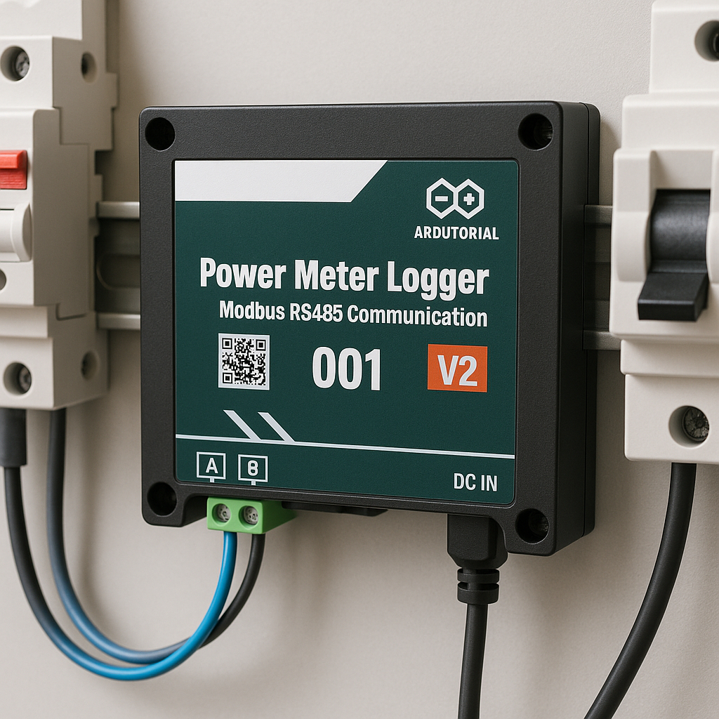 Power Meter Logger V2 - Data Logger Listrik Modbus RS485