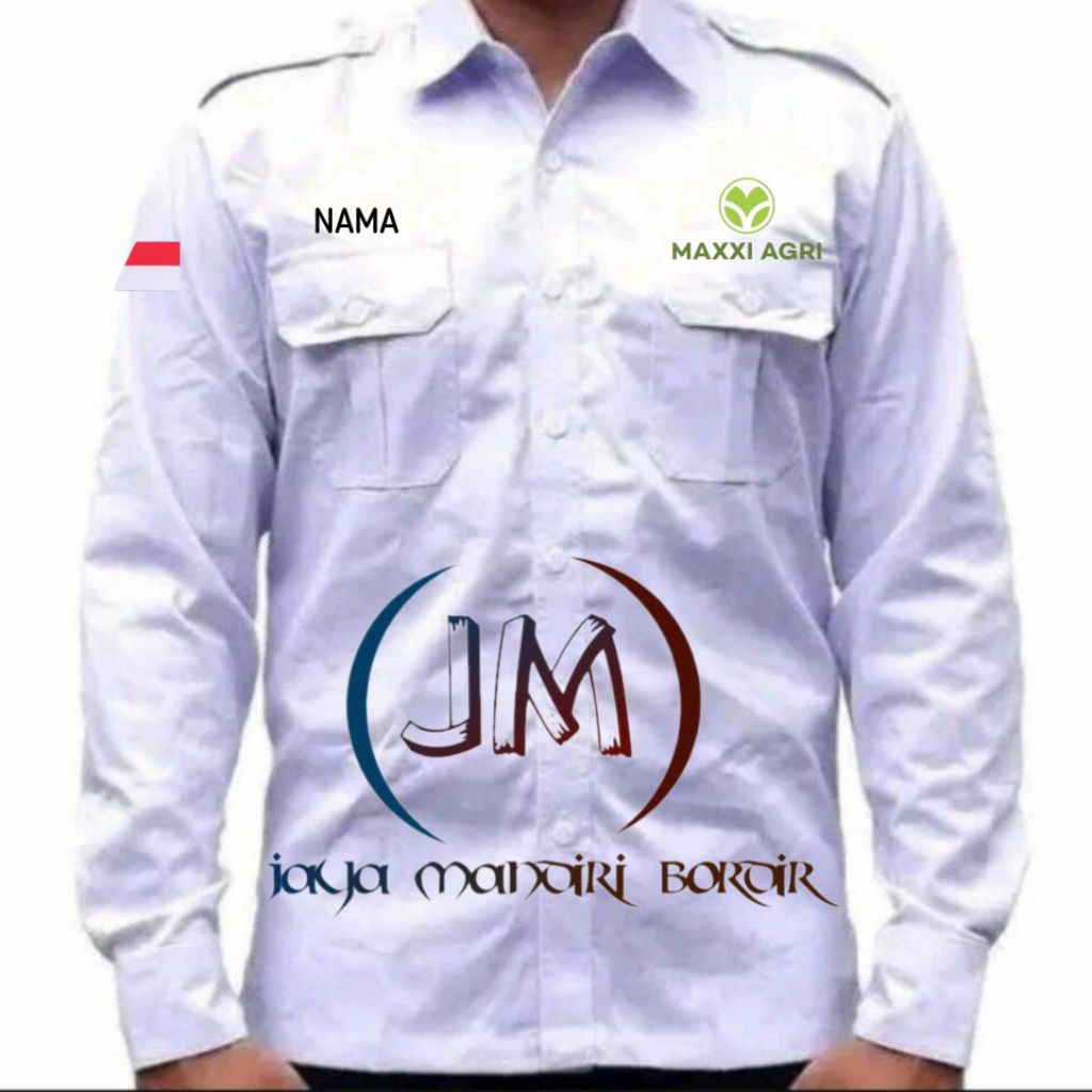 KEMEJA MAXXI AGRI BORDIR || KEMEJA MAXXI TANI BORDIR || MAXXI AGRI INDONESIA