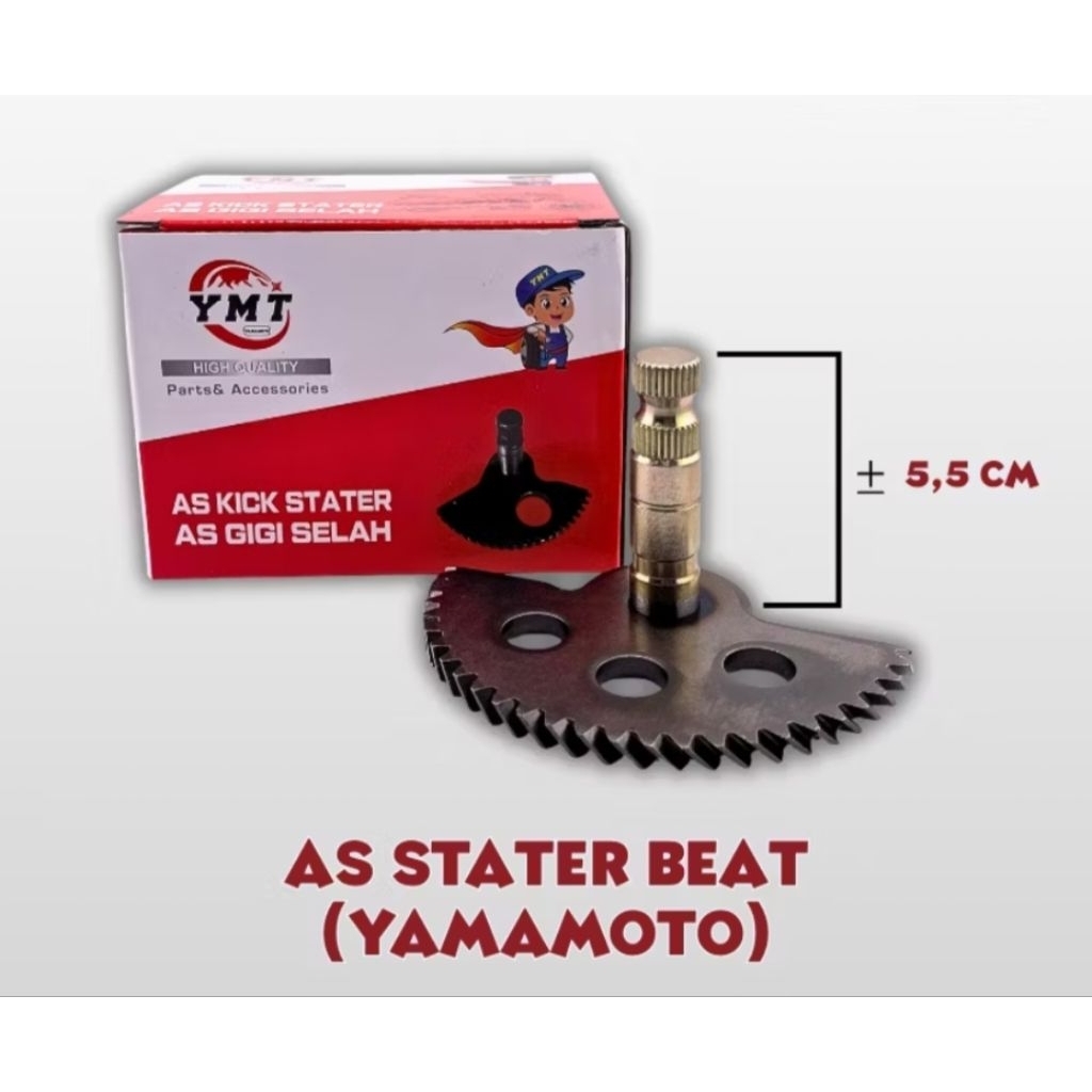 AS KICK STATER ENGKOL / AS GIGI SELAH BEAT KARBU VARIO KARBU YAMAMOTO