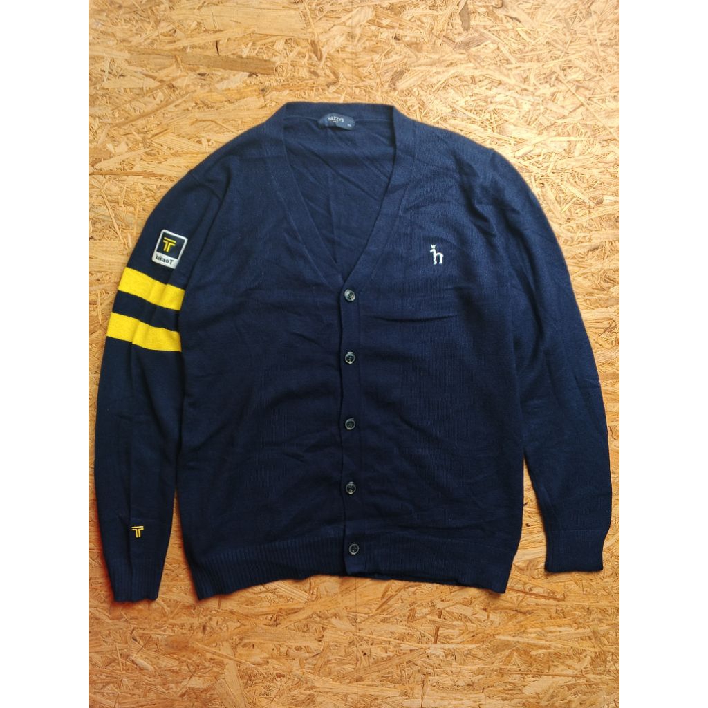 Sweater Cardigan HAZZYS Size M fit L