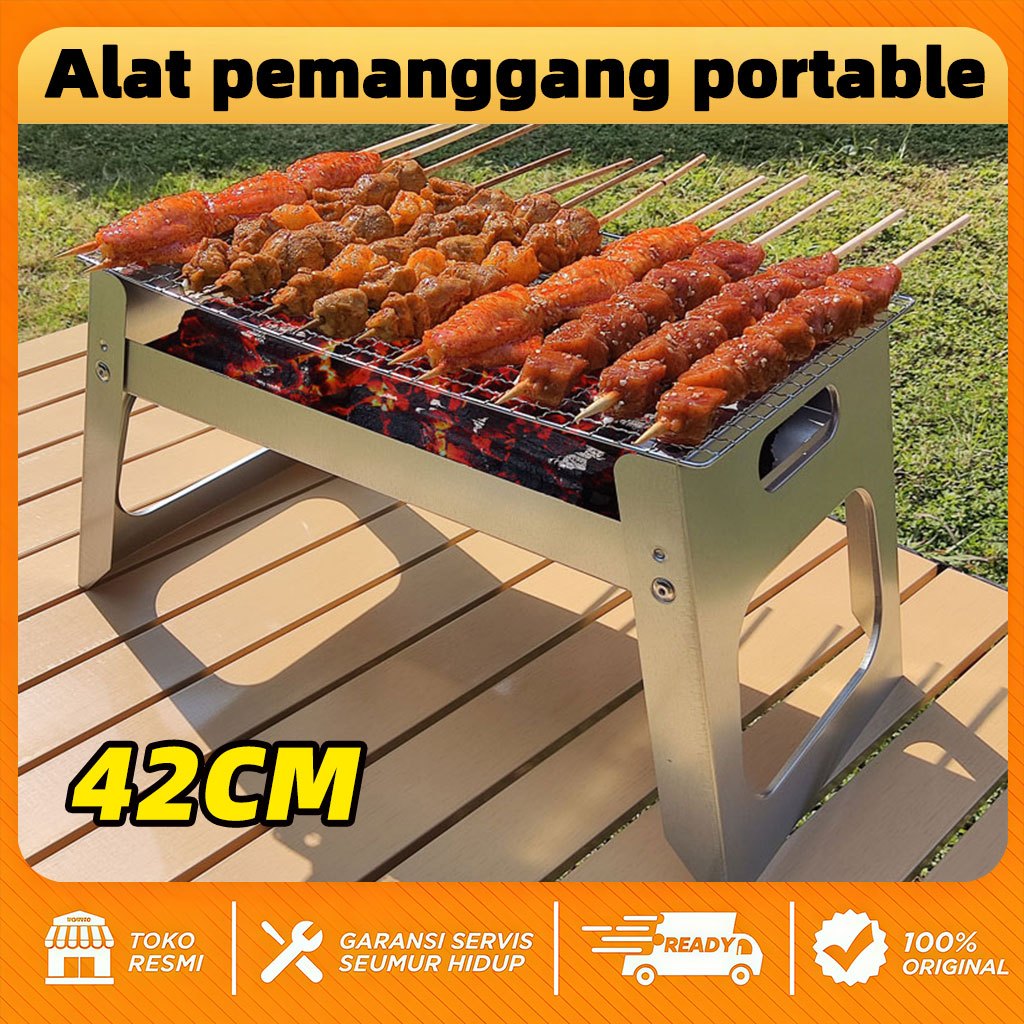 Alat panggangan ikan sosis ayam panggangan sate arang alat pemanggang roti bakar anti lengket kompor