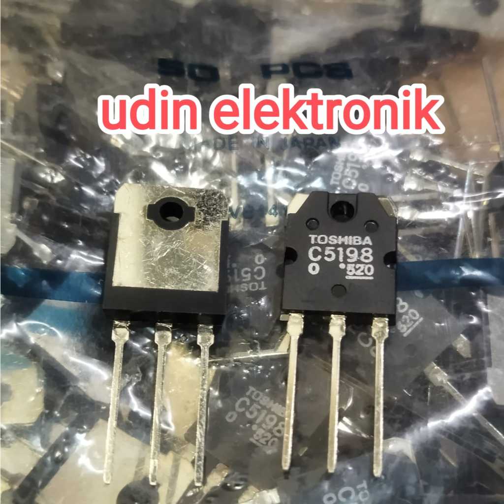 C5198 TRANSISTOR TOSHIBA TR C 5198 TIDAK SET