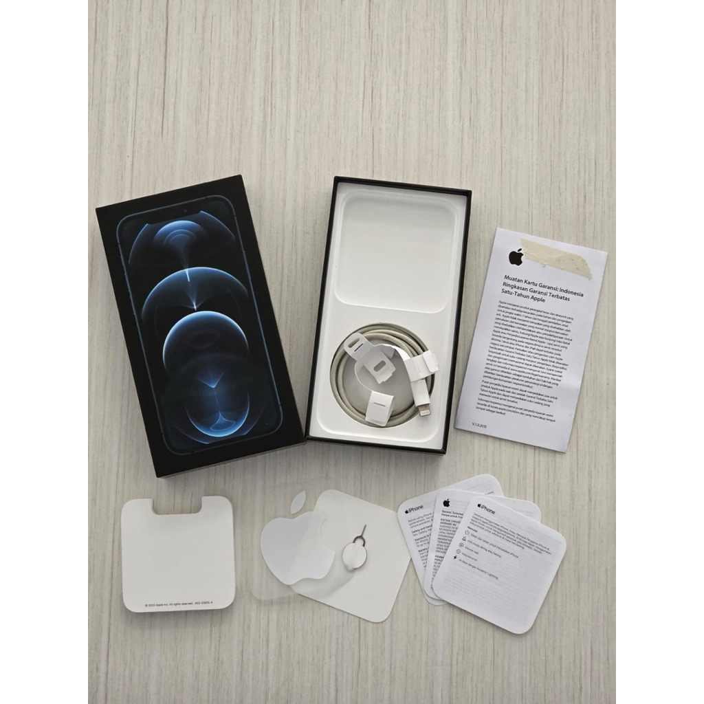 Iphone 12 pro 128gb ex garansi resmi pacific blue
