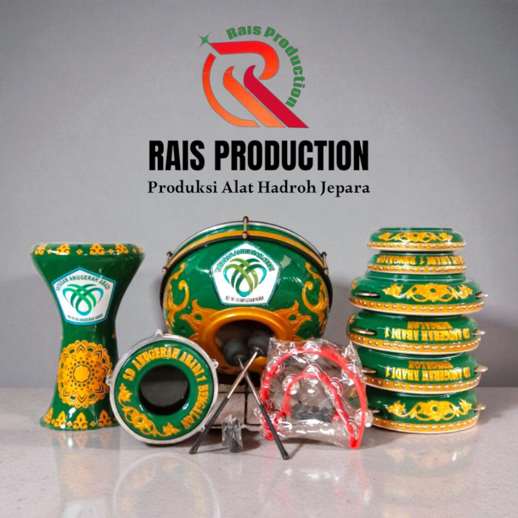 1 SET ALAT HADROH JEPARA | HADROH JEPARA LENGKAP