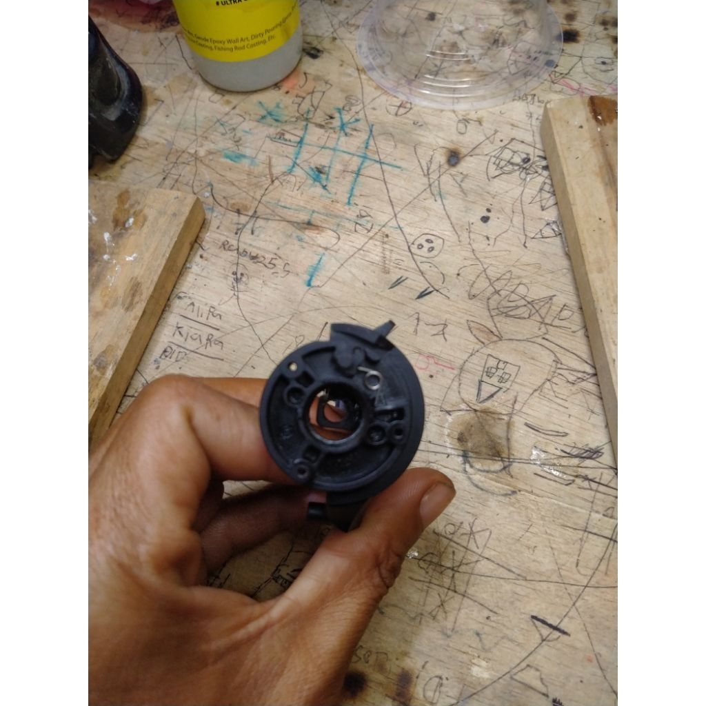 side flat/bodi samping shimano sienna 1000fd