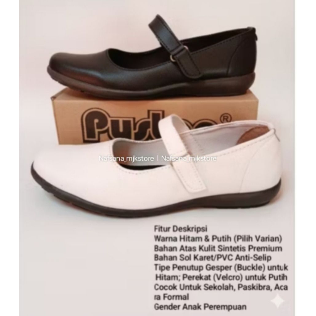 Sepatu pantofel wanita tanpa hak//sepatu pantofel trepes