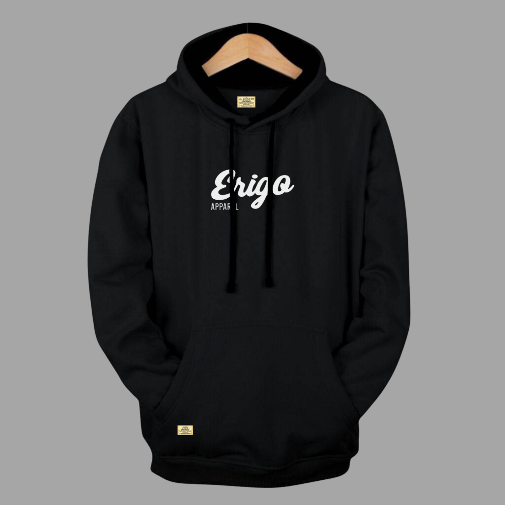 Hoodie ERIGO Unisex Pria Wanita Lembut Size M L XL XXL Cod [Bayar Di Tempat] Sweater Terlaris Warna 