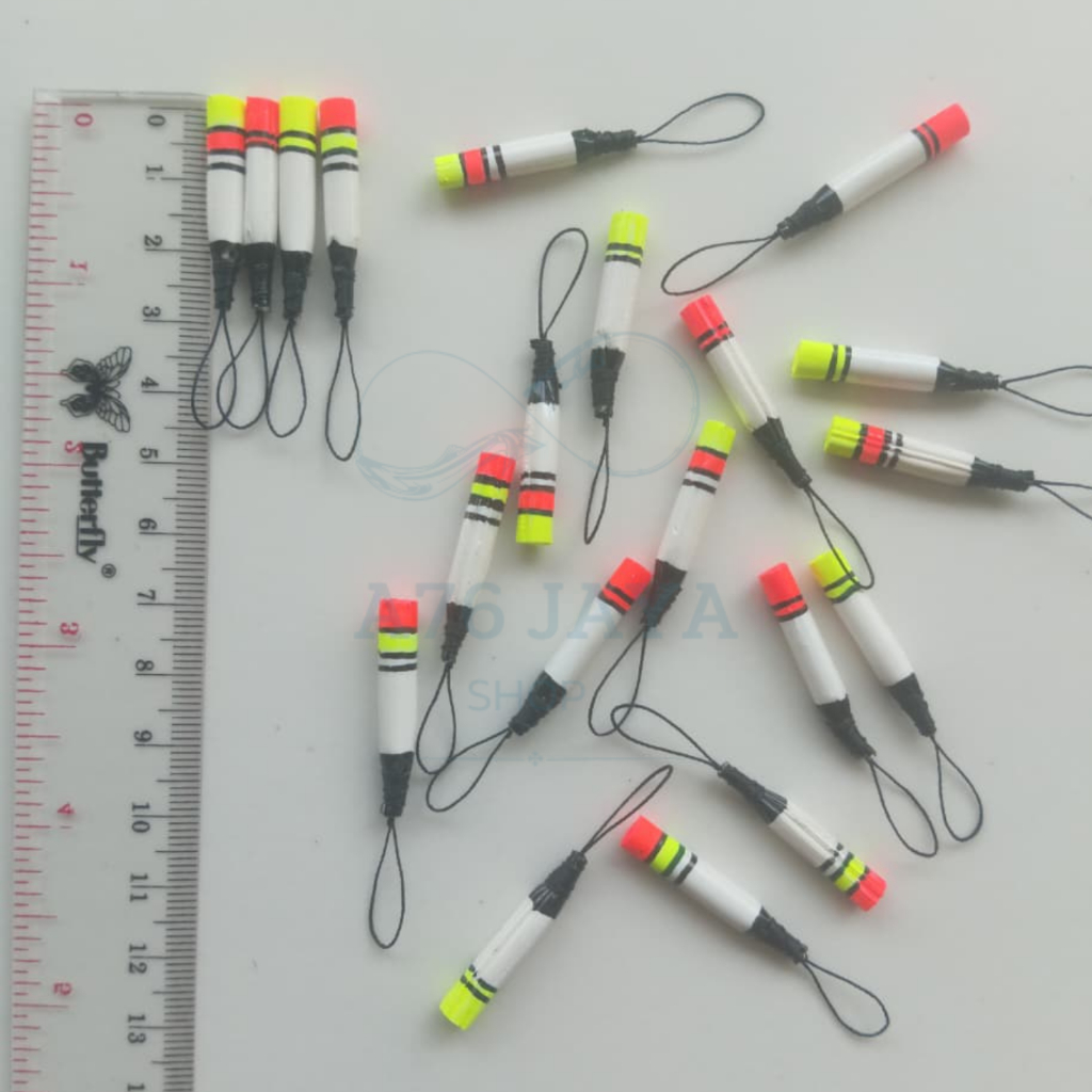 Pelampung Kumbul Bulu Merak Asli Panjang 3 cm