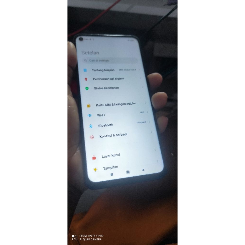 LCD REDMI NOTE 9 MERLIN copotan